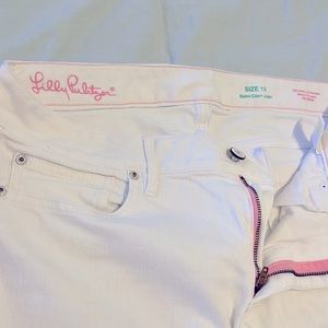White Lilly Pulitzer Jeans (size 12)